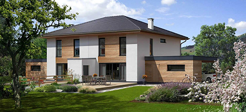 Fertighaus Einfamilienhaus