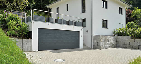 Garage als Teil des Hauses